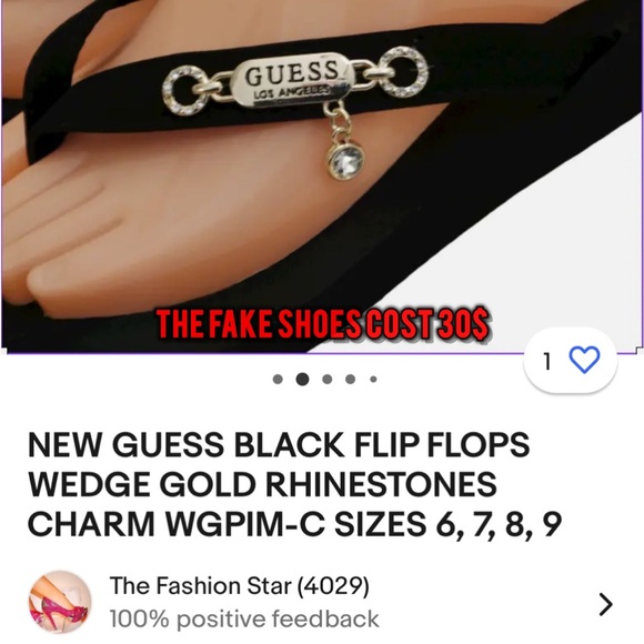 Flip Flops “GUESS” - Picture 4 of 4